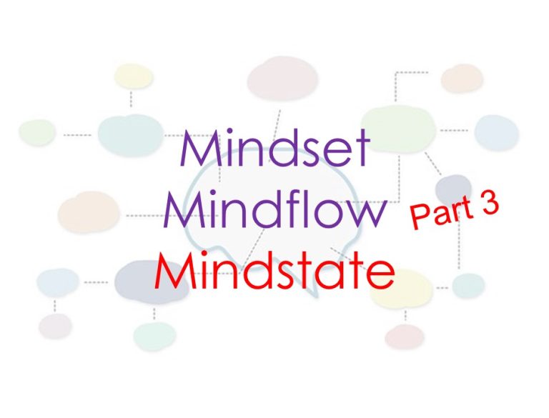 Mindset, Mindflow, Mindstate part 3