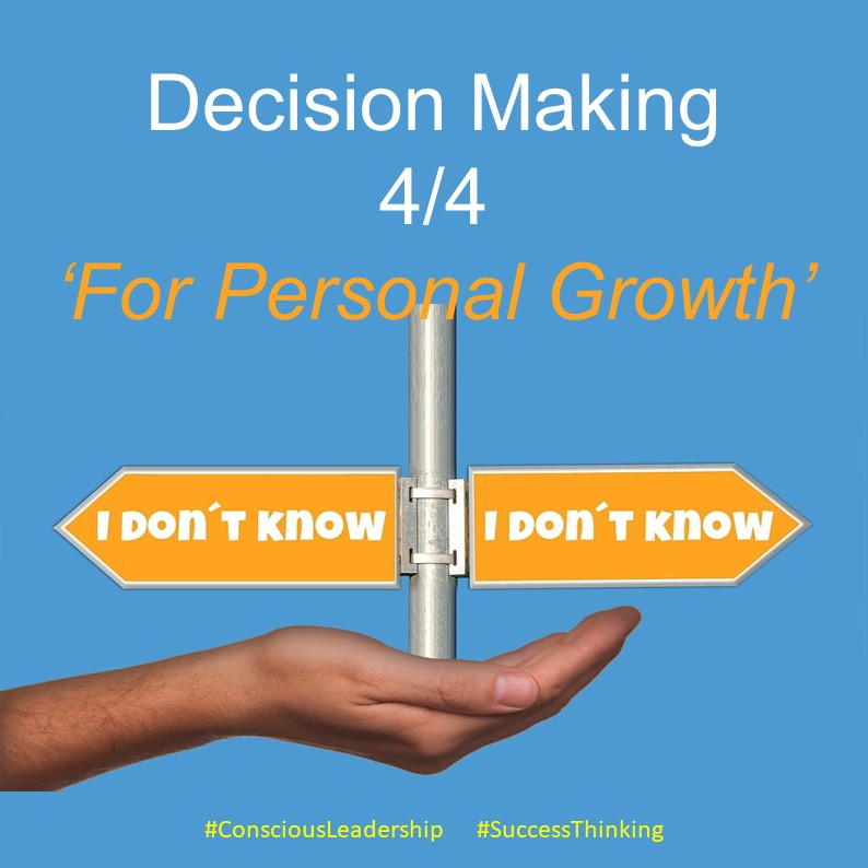 Decision Making for Personal Growth by Julie Hogbin
